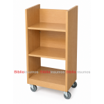 Carro Portalibros de Madera